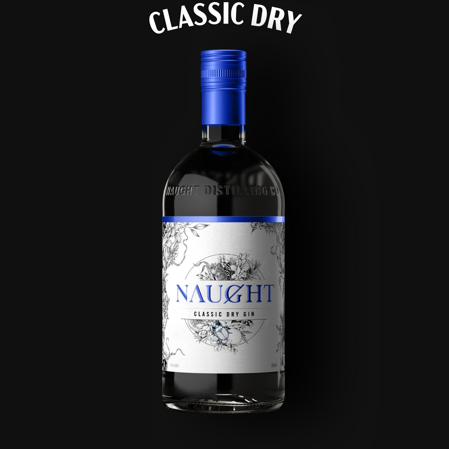 NAUGHT CLASSIC DRY GIN