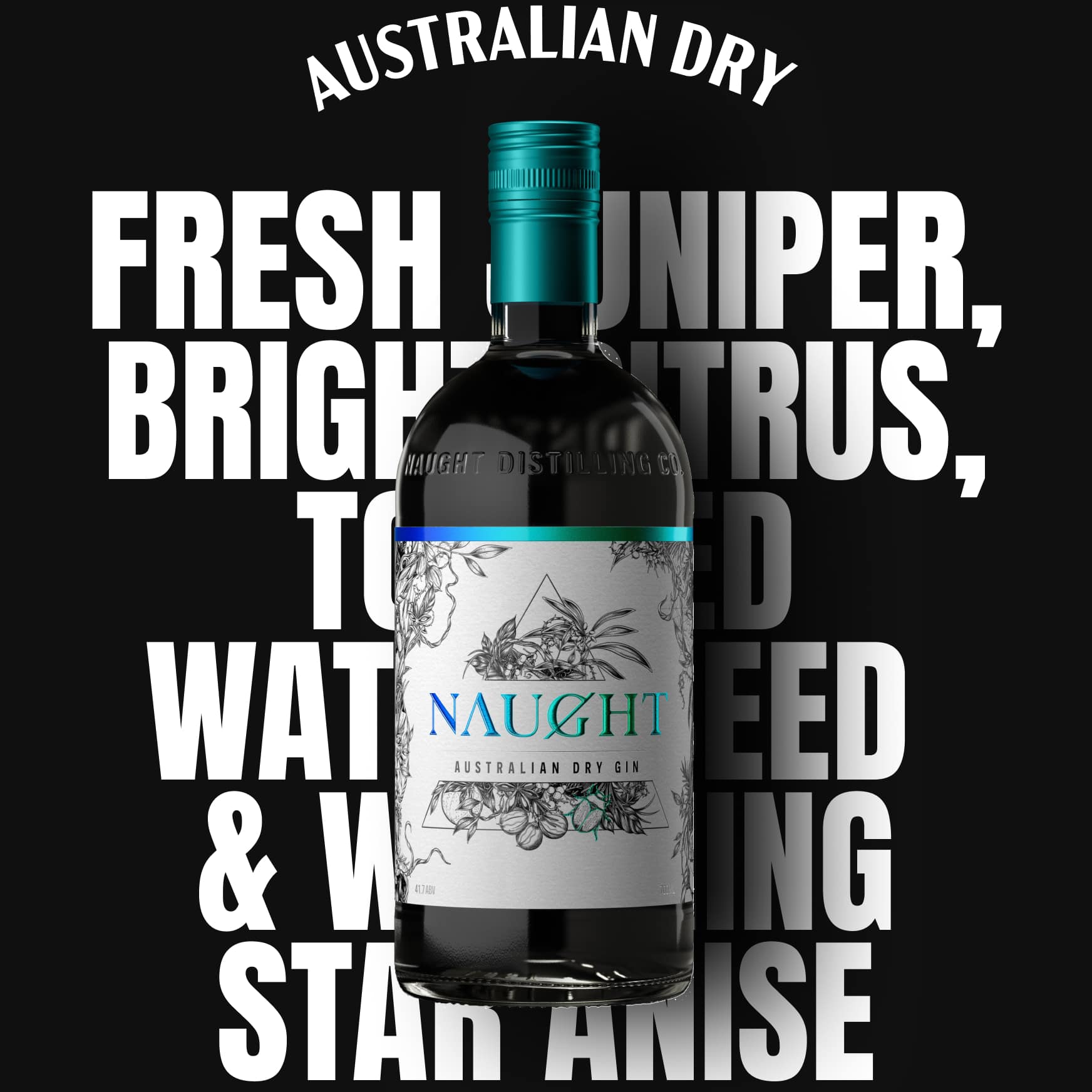 NAUGHT AUSTRALIAN DRY GIN