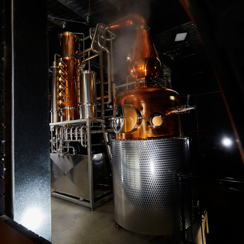 Our unique gin distillation process
